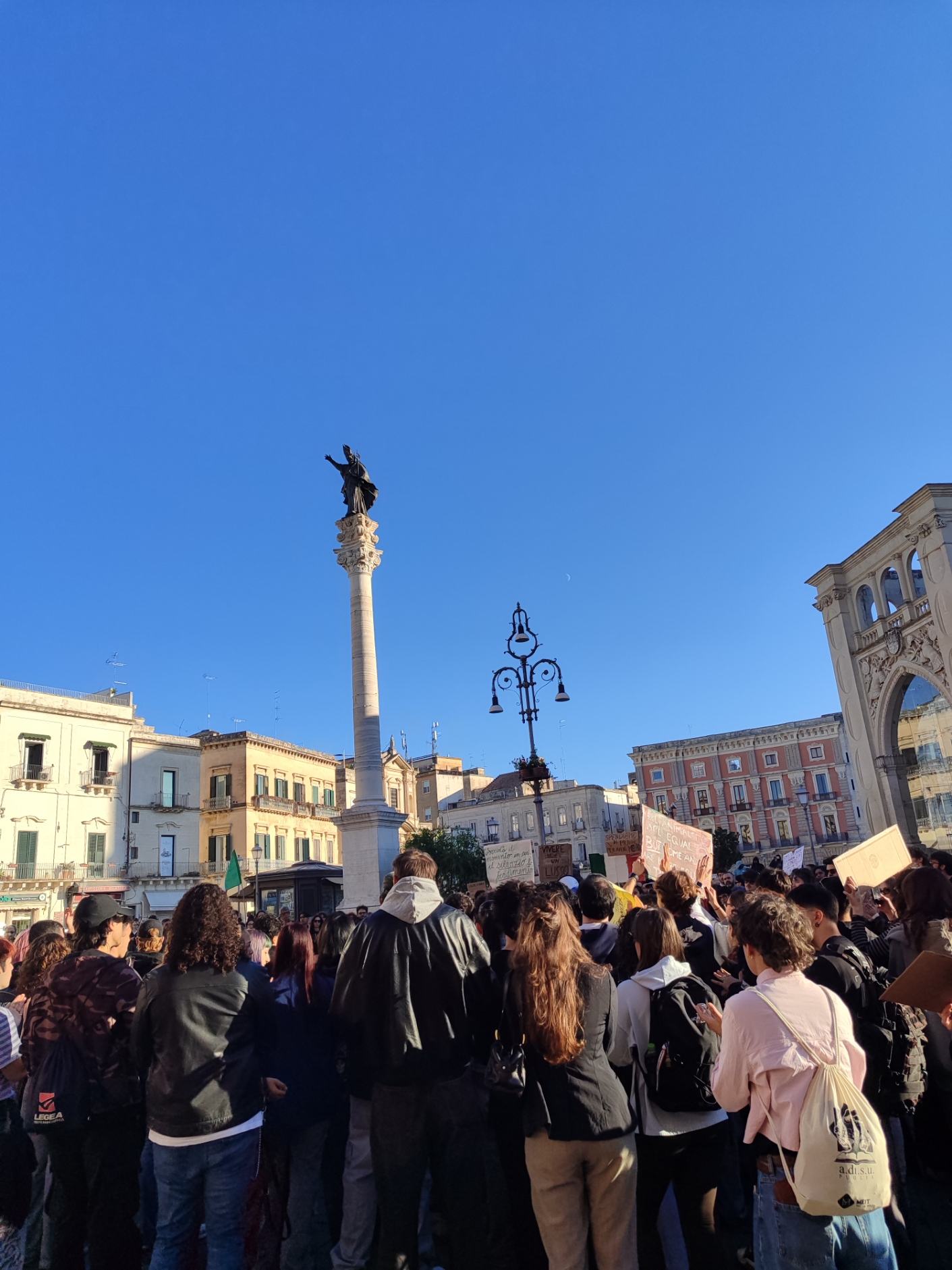 27ottobre_04 manifestazione piazza sant'oronzo