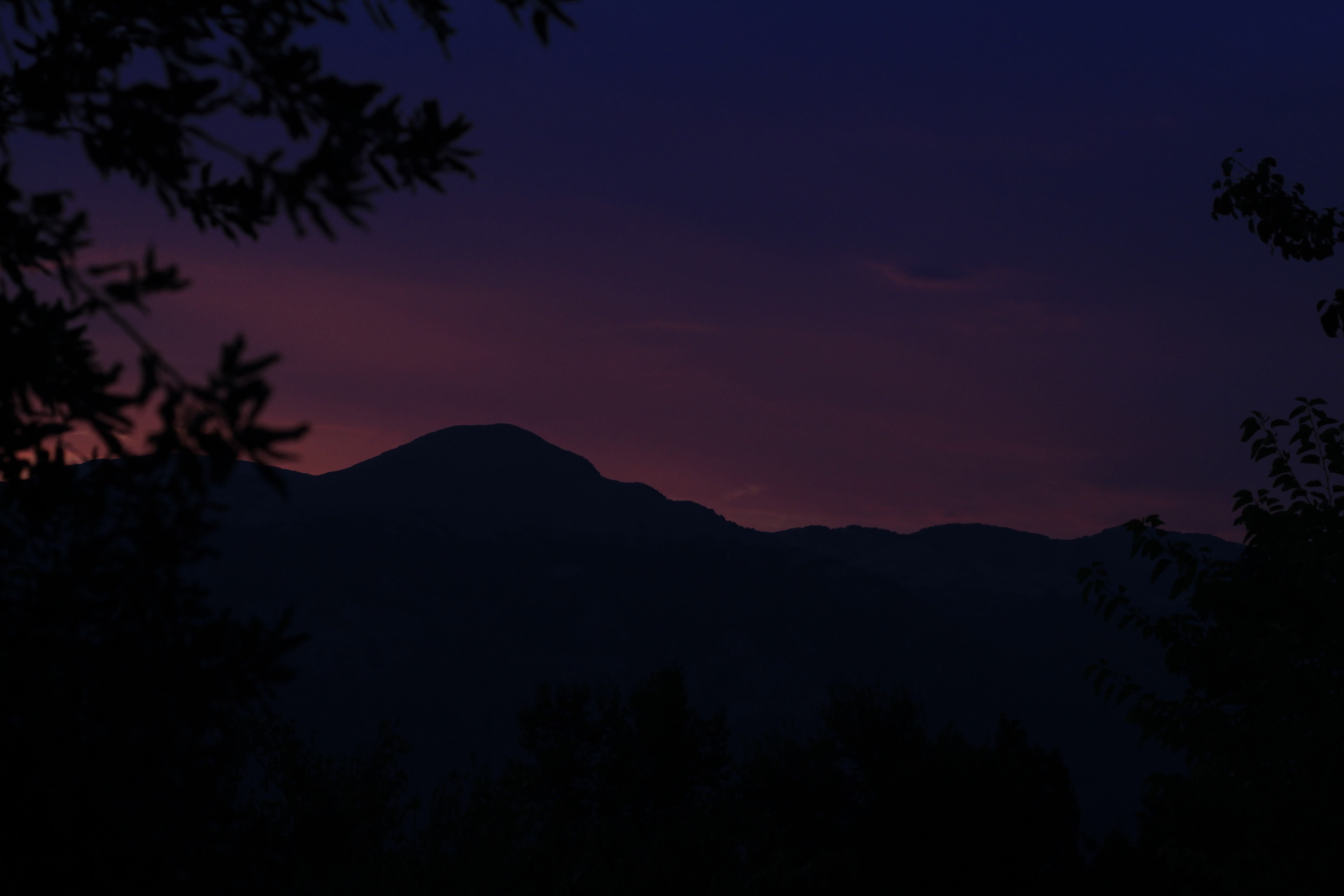 Tramonto viola